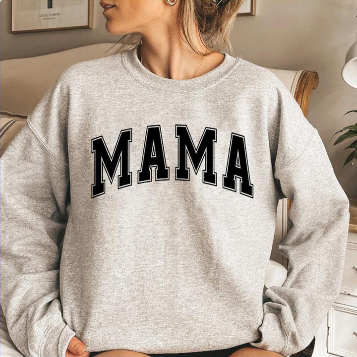 Christmas Deer Print Casual Trend Sweatshirt-Womens 2024 March-Zishirts