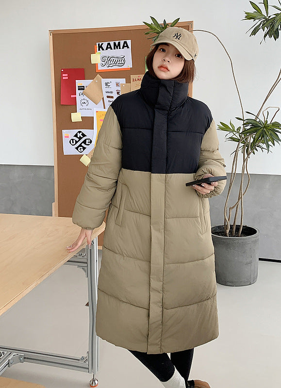 European And American Fashion Korean Style Down Cotton Jacket-Women's Outerwear 2023-Zishirts