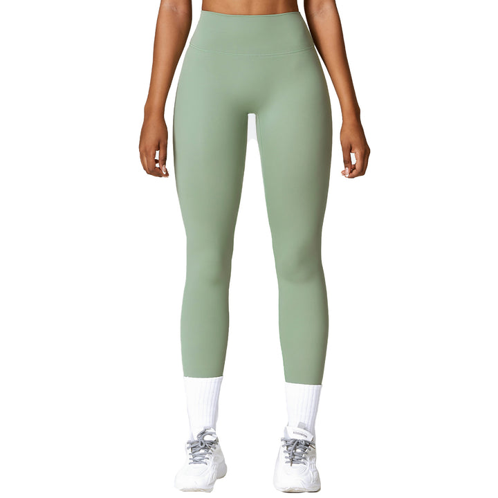 High Waist Hip Lift Brushed Yoga Pants Women's Fitness Pants-Women's Outerwear 2023-Zishirts