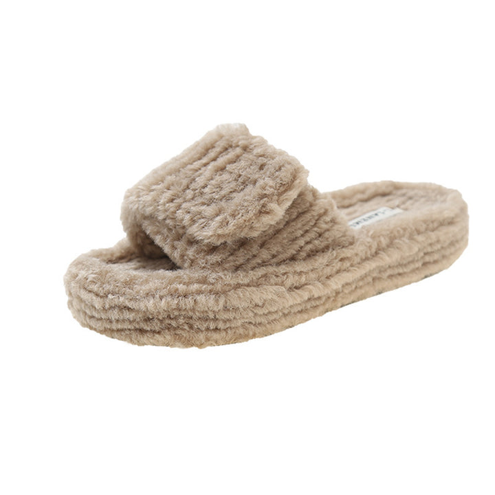 Women's Outdoor Slippers Indoor Warm-Womens Footwear-Zishirts