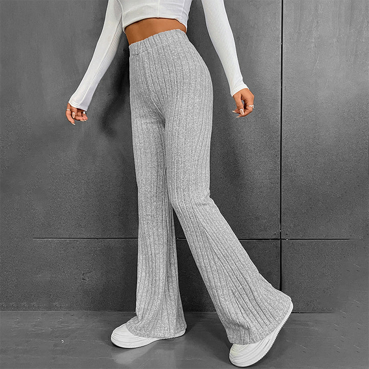 Fashionable High Waist Trousers For Women-Women's Outerwear 2023-Zishirts