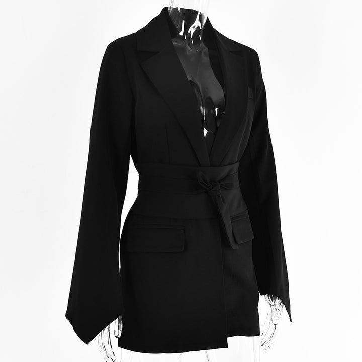 Women's Fashion Casual Solid Color Suit Coat-Jackets-Zishirts