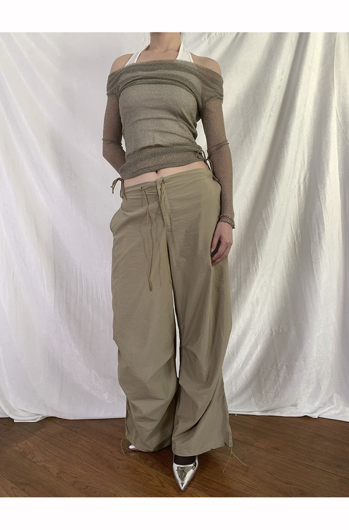 Women's Loose And Comfortable Fashionable Cargo Pants-Women's Outerwear 2023-Zishirts