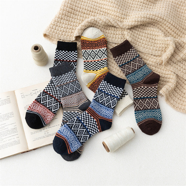 Thread Spring Thick Warm Socks-Womens 2024 March-Zishirts