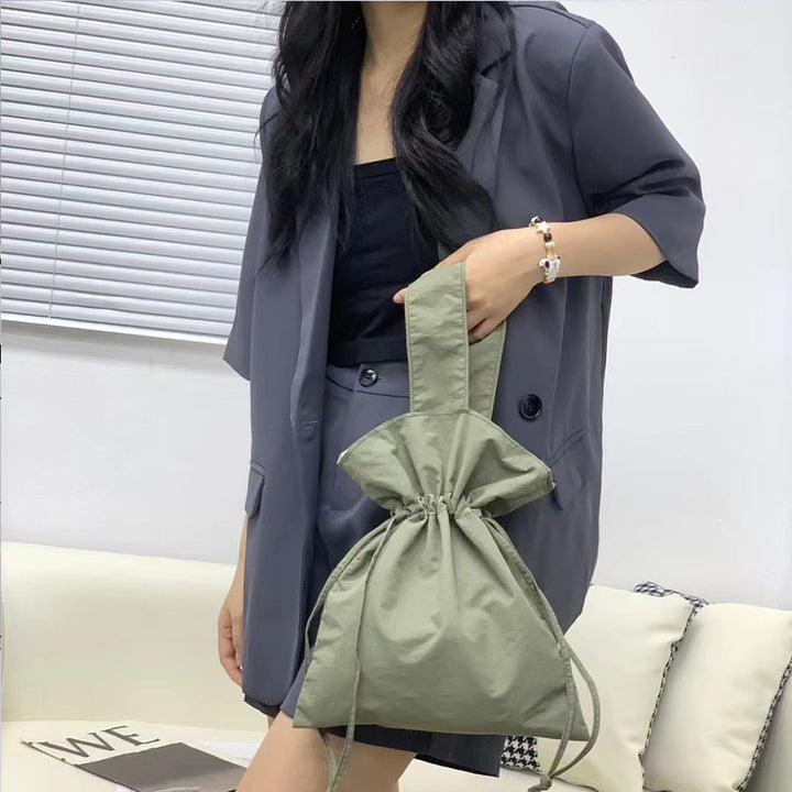 Women's Fashion Casual Simple Nylon Cloth Bucket Bag-Women's Bags-Zishirts