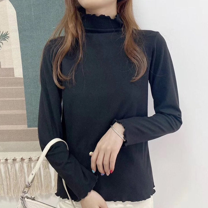 Women's Dralon Half Turtleneck Autumn And Winter Warm High Elastic Top-Women's Outerwear 2023-Zishirts