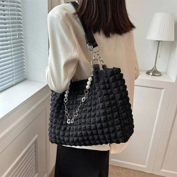 Women's Fashion Waterproof Bubble Tote Bag-Women's Bags-Zishirts