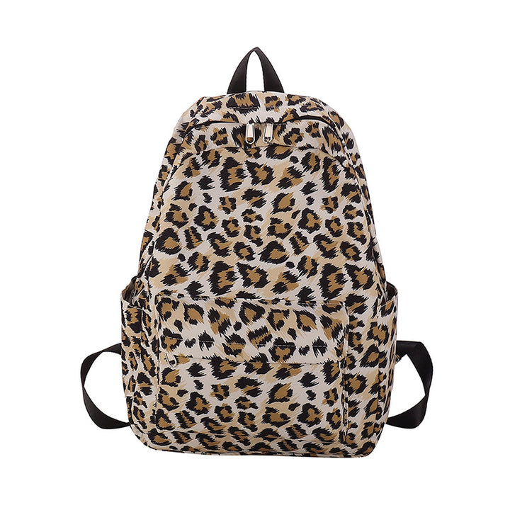 Leisure Schoolbag Women's Backpack Graffiti Color Matching Lightweight-Women's Bags-Zishirts