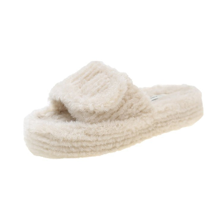 Women's Outdoor Slippers Indoor Warm-Womens Footwear-Zishirts