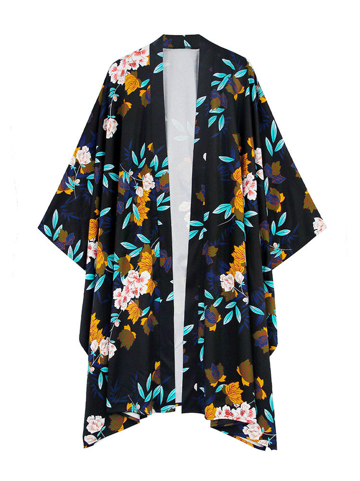 Rayon Beach Cover-up Women's Clothing-Womens 2024 March-Zishirts