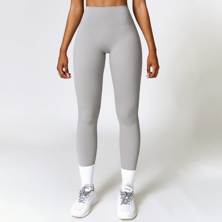 High Waist Hip Lift Brushed Yoga Pants Women's Fitness Pants-Women's Outerwear 2023-Zishirts