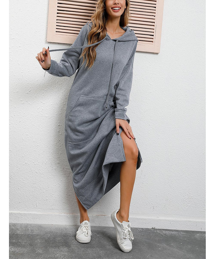 Loose Plus Size Casual Fashion Dress-Women's Outerwear 2023-Zishirts