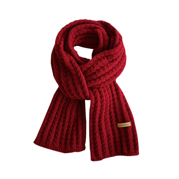 Christmas Knitted Wool Keep Warm Scarf-Scarves & Wraps-Zishirts