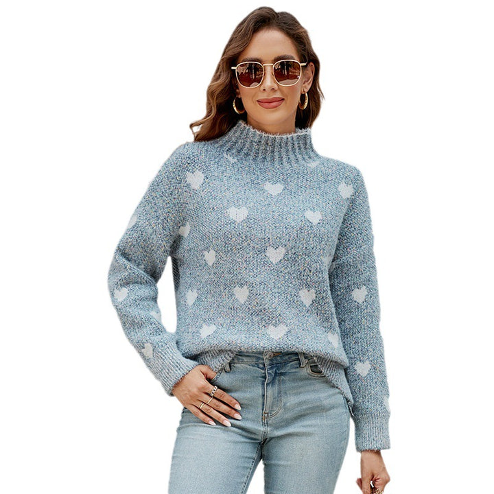 Mao Mao Yu Chenille Love European And American Sweater Women-Sweaters-Zishirts