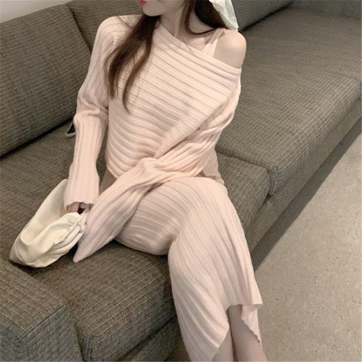 Winter New Slimming Graceful And Fashionable Autumn Clothes Two-piece Set-Suits & Sets-Zishirts