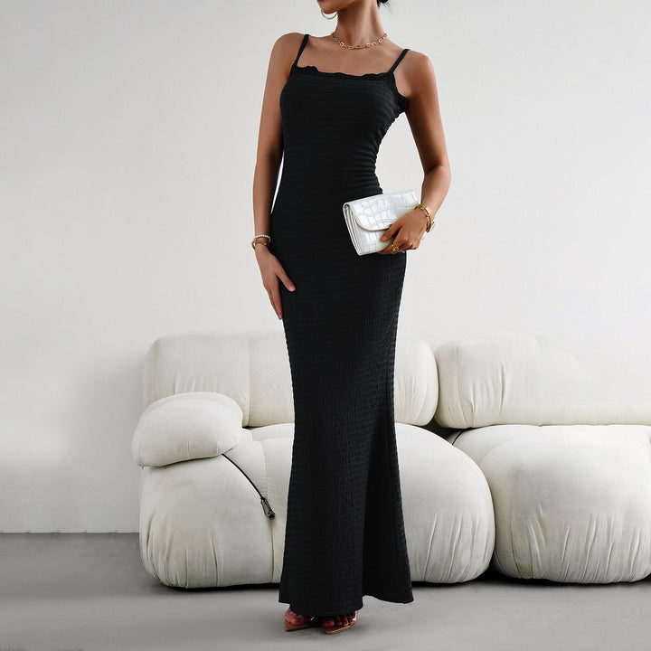 Women's Fashionable Elegant Slim-fit Suspender Dress-Lady Dresses-Zishirts