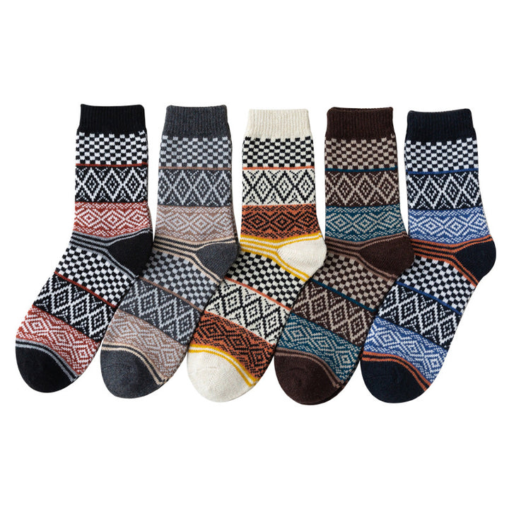 Thread Spring Thick Warm Socks-Womens 2024 March-Zishirts