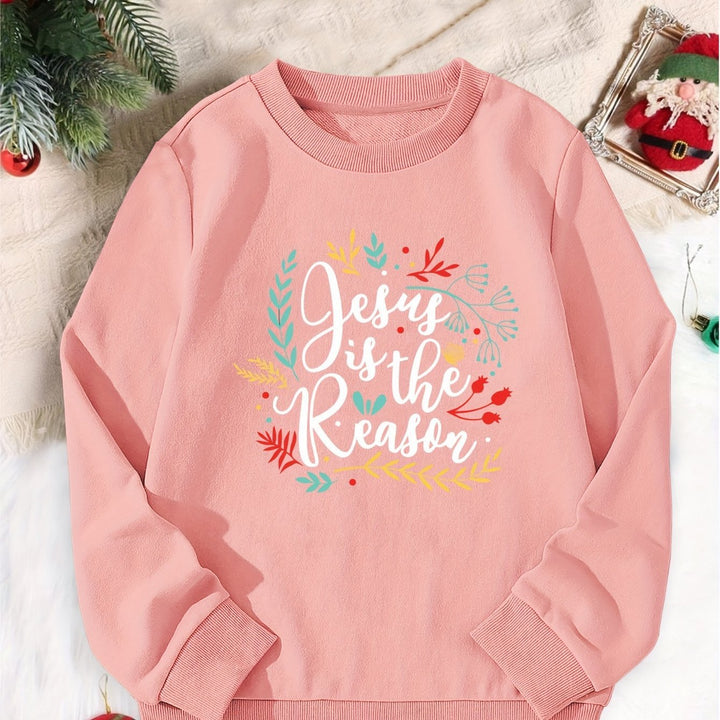 Christmas Season Printed Girls' Sports Sweater-Women's Outerwear 2023-Zishirts