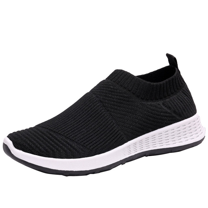 Women's Flying Woven Shoes Breathable Lightweight Mesh Surface-Womens Footwear-Zishirts