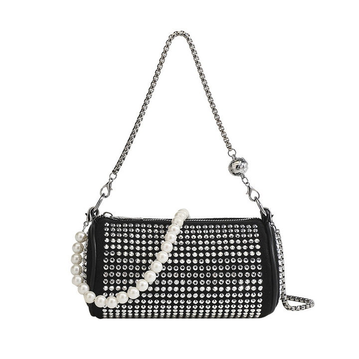 Shiny Rhinestone Crossbody Bag Casual Fashion-Women's Bags-Zishirts