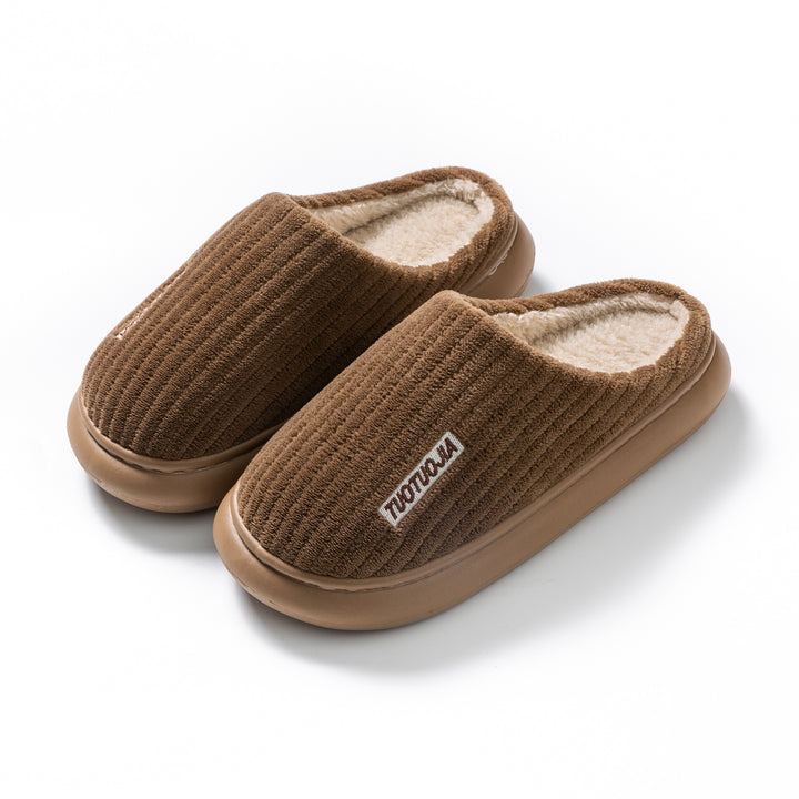 Outdoor Wear Daily Confinement Cotton Slippers Winter-Womens Footwear-Zishirts