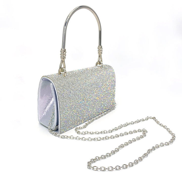 Shining Full Diamond Clutch European And American High Sense-Women's Bags-Zishirts