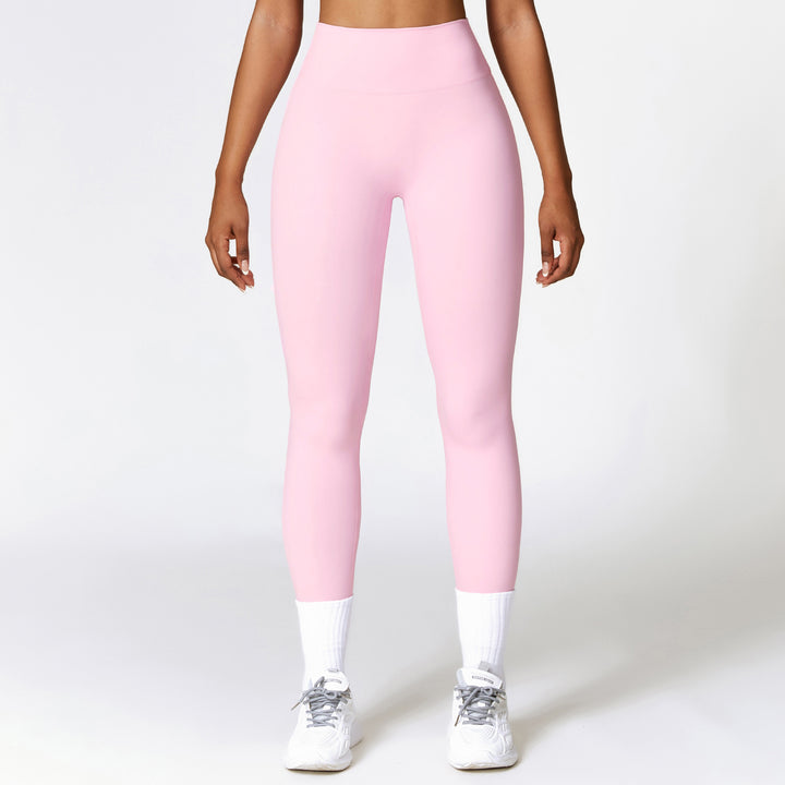 High Waist Hip Lift Brushed Yoga Pants Women's Fitness Pants-Women's Outerwear 2023-Zishirts