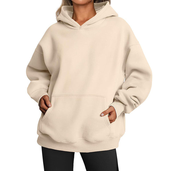 Women's Autumn Thick Hooded Sweater-Womens 2024 March-Zishirts