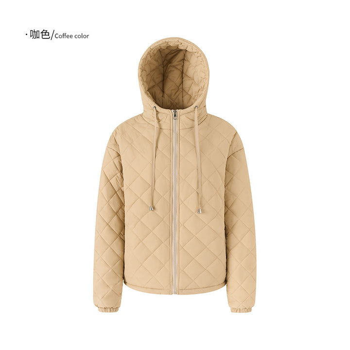 Women's Hooded Cotton-padded Clothes Short Autumn And Winter Cold-resistant-Jackets-Zishirts