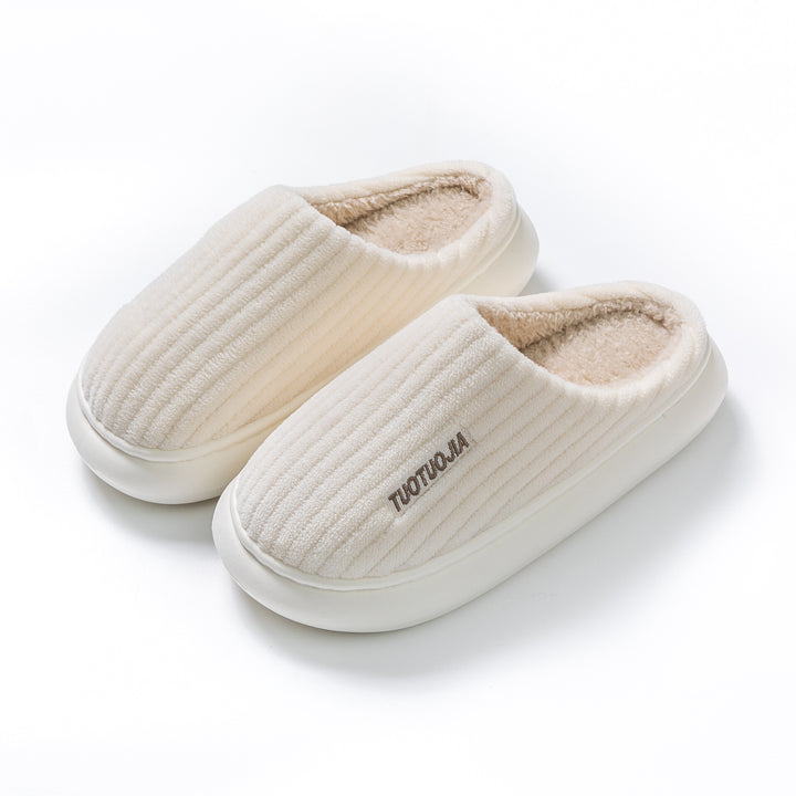 Outdoor Wear Daily Confinement Cotton Slippers Winter-Womens Footwear-Zishirts