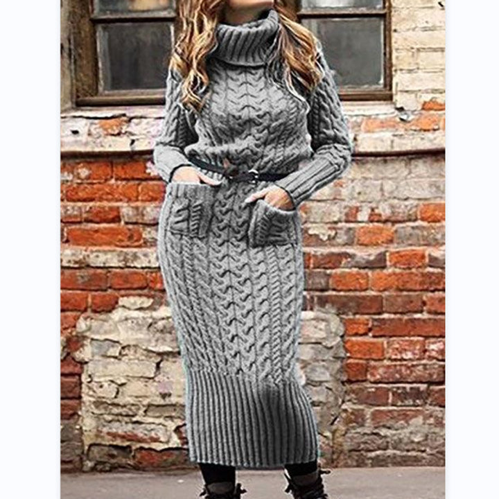 Women's Fashion Casual Long Sleeve Knitwear Sweater-Sweaters-Zishirts