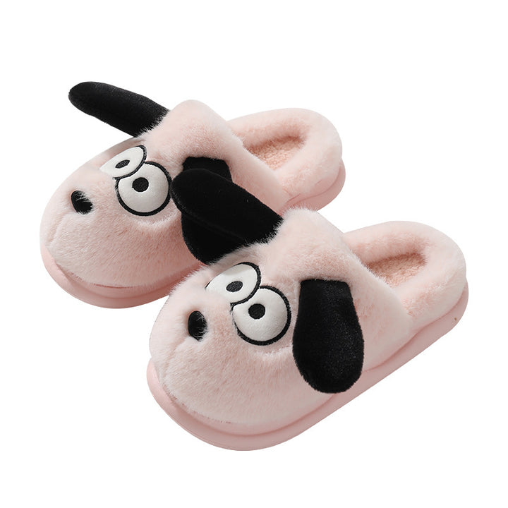 Cotton Slippers Female Cute Winter Indoor-Womens Footwear-Zishirts