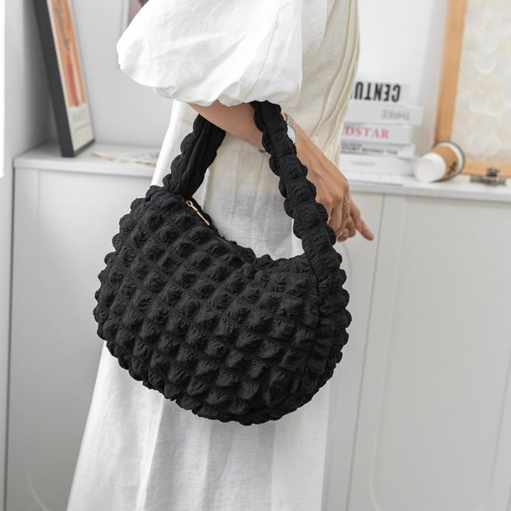 Women's Fashionable Cloud Pleated Shoulder Bag-Women's Bags-Zishirts