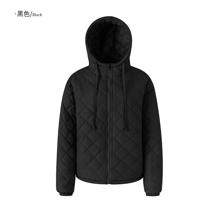 Women's Hooded Cotton-padded Clothes Short Autumn And Winter Cold-resistant-Jackets-Zishirts