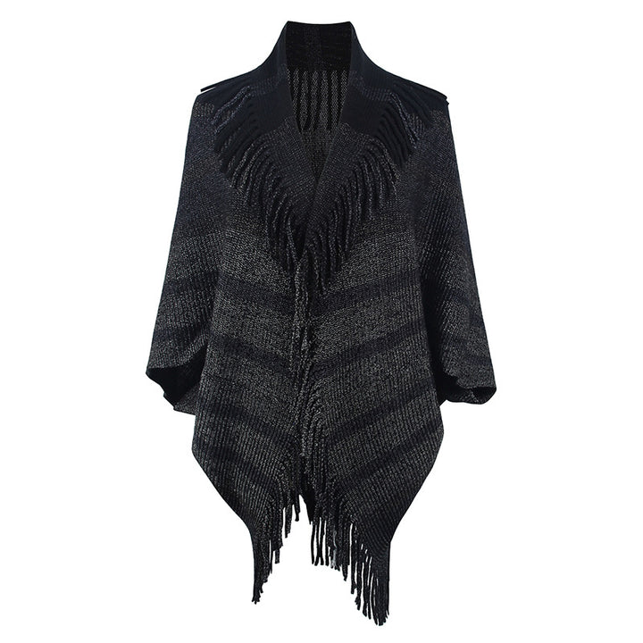 Cross-border Foreign Trade Tassel Inverness Female-Scarves & Wraps-Zishirts