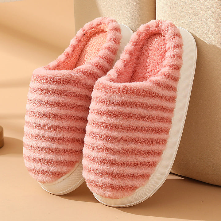 Couple Slippers Winter Household Indoor-Womens Footwear-Zishirts