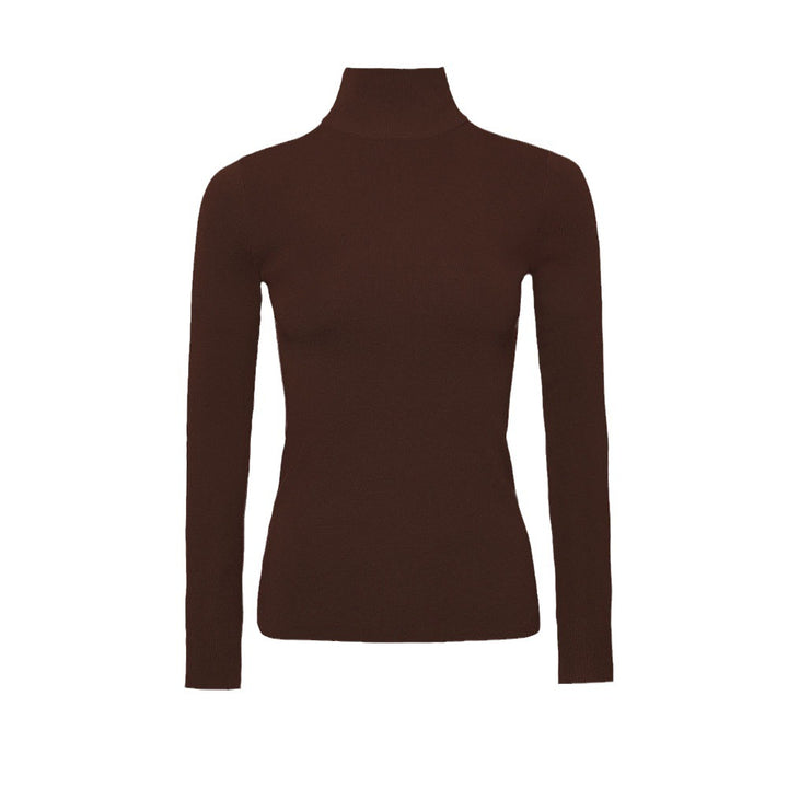 Women's Fashionable Temperament Slim Fit Warm Long-sleeved Sweater-Sweaters-Zishirts