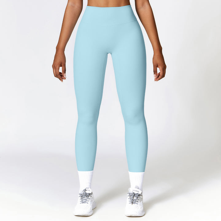 High Waist Hip Lift Brushed Yoga Pants Women's Fitness Pants-Women's Outerwear 2023-Zishirts