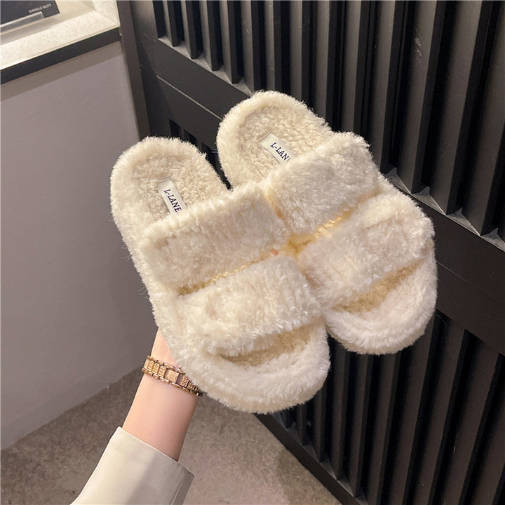 Winter Slippers With Look Design Fashion Indoor Outdoor Garden Home Shoes-Womens Footwear-Zishirts