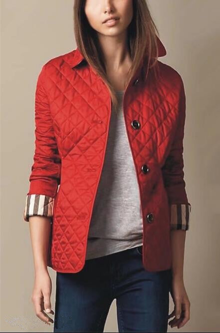 Fashionable Elegant Lapel Cotton-padded Jacket-Jackets-Zishirts