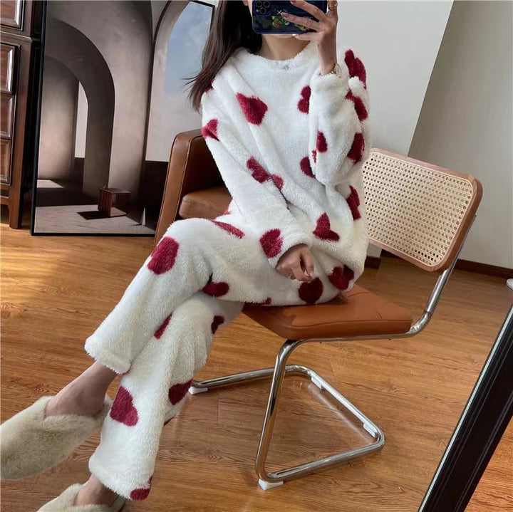 Big Love Loose-fitting Women's Pajamas Homewear Suit-Women's Outerwear 2023-Zishirts