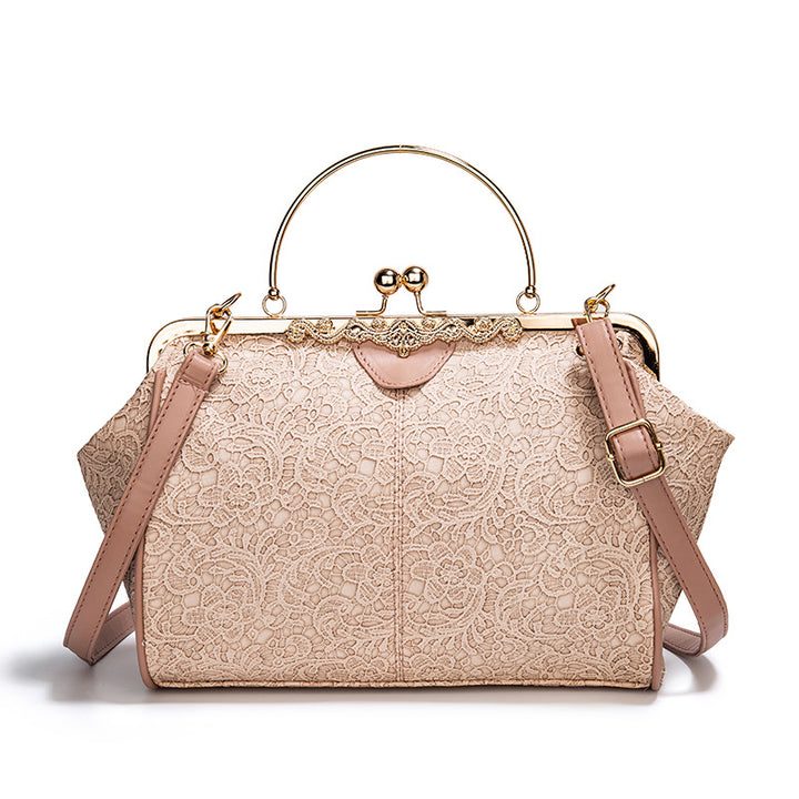 Fashion Women's Lace Handbag Large Capacity-Women's Bags-Zishirts