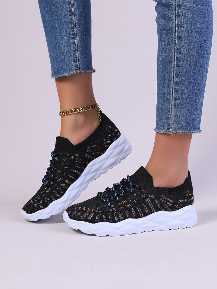 Summer New Fashion Sports And Leisure Flying Woven Large Size Women's Pumps-Womens Footwear-Zishirts