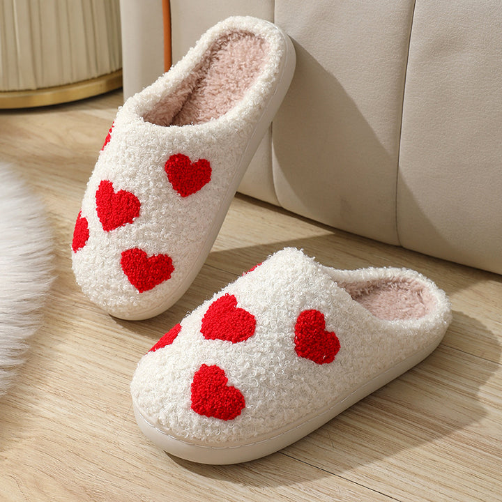 Winter Cute Cartoon Home Cotton Slippers-Womens Footwear-Zishirts