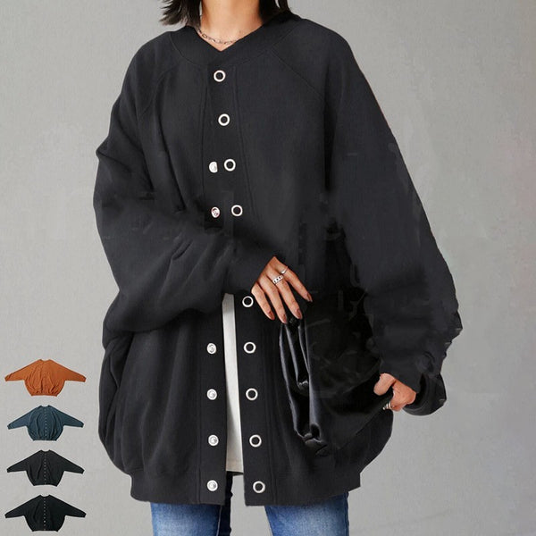 Women's Thick Coat Loose Large Version-Jackets-Zishirts