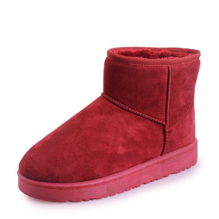 Snow Boots Winter Faux Fur Women Shoes-Womens Footwear-Zishirts