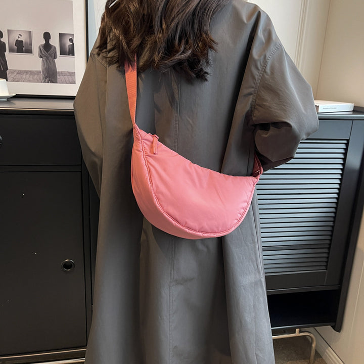 New Simple Women's Solid Color Single-shoulder Bag-Women's Bags-Zishirts