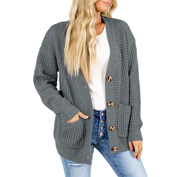 Cardigan Sweater Cardigan Knitted Single-breasted Coat-Sweaters-Zishirts