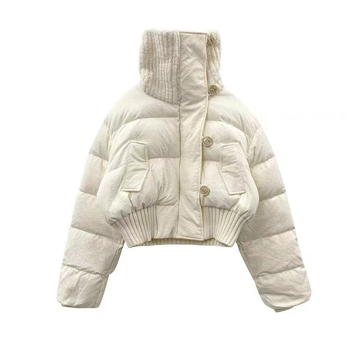 Women's Cotton-padded Jacket Winter Short Loose Thick-Jackets-Zishirts