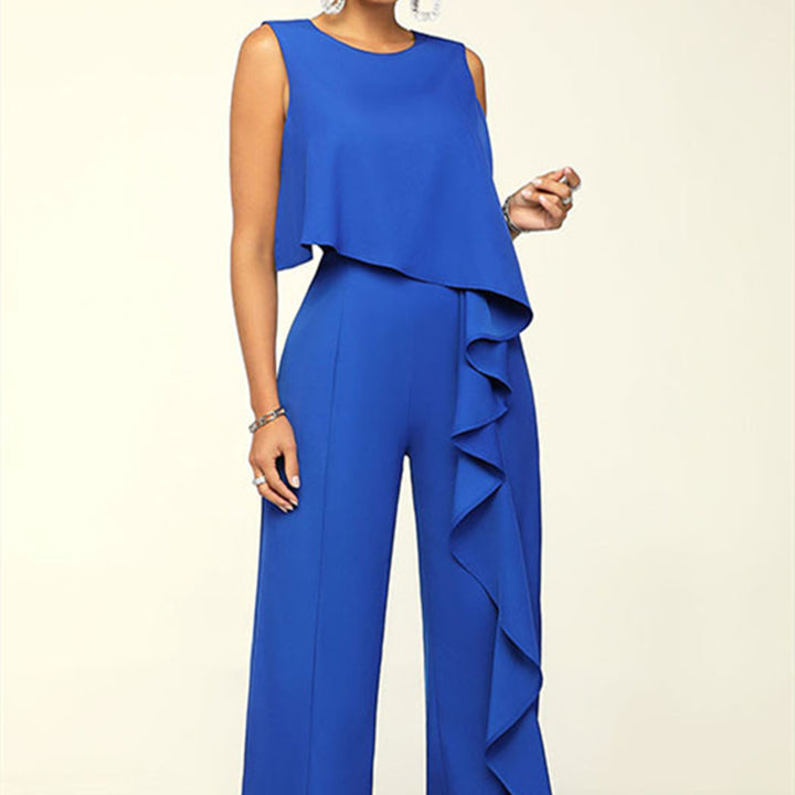 Fashion Women's Wear Solid Color Jumpsuit-Women's Outerwear 2023-Zishirts